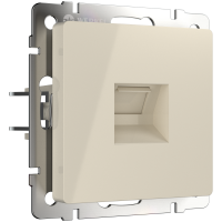 Розетка Ethernet RJ-45 (слоновая кость)