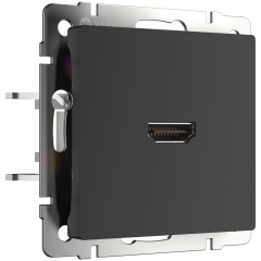 WERKEL WL08-60-11/ Розетка HDMI (черный матовый) a036559 W1186008