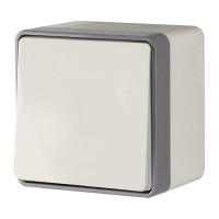 WERKEL WL15-01-02/ Выключатель одноклавишный влагозащищенный Gallant (слоно. кость) a036780 W5010203