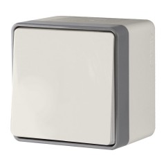 WERKEL WL15-01-02/ Выключатель одноклавишный влагозащищенный Gallant (слоно. кость) a036780 W5010203