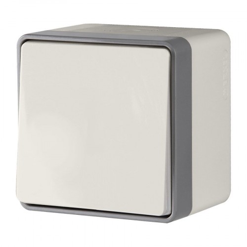 WERKEL WL15-01-02/ Выключатель одноклавишный влагозащищенный Gallant (слоно. кость) a036780 W5010203