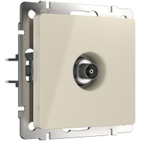 WERKEL WL03-TV-ivory / ТВ розетка оконечная  (слоновая кость) a028898 W1183003