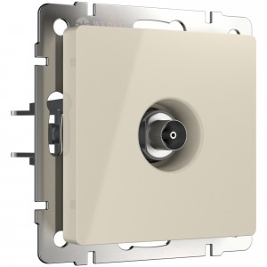 WERKEL WL03-TV-ivory / ТВ розетка оконечная  (слоновая кость) a028898 W1183003