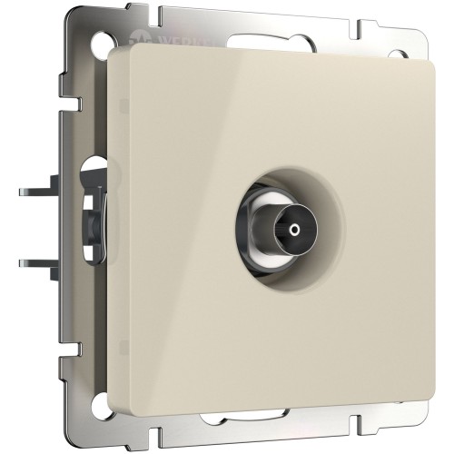 WERKEL WL03-TV-ivory / ТВ розетка оконечная  (слоновая кость) a028898 W1183003
