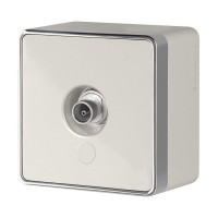 WERKEL WL15-21-01/ ТВ-розетка оконечная  Gallant (слоновая кость) a036787 W5083003