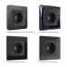 WERKEL WL08-SKG-01-IP20/ Розетка с заземлением  (черный матовый) a029860 W1171008