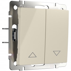 WERKEL WL03-01-02 / Выключатель жалюзи (слоновая кость) a041293 W1124503