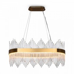 Светильник светодиодный APHRODITE 10008 подвесной 52W Золото 