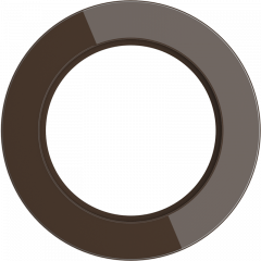 WERKEL WL21-frame-01/ Рамка на 1 пост (Коричневый) a044896 W0015114