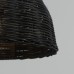 Светильник подвесной SPFD-47327 ЧЕРНЫЙ РОТАНГ ` D250*250/H1000/1/E27/30W черный провод, без ламп RATTAN WABI-SABI