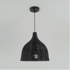 Светильник подвесной SPFD-47328 ЧЕРНЫЙ РОТАНГ