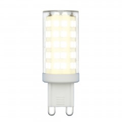 LED-JCD-9W/4000K/G9/CL GLZ09TR Лампа светодиодная, прозрачная. Белый свет (4000К). ТМ Uniel. RSP