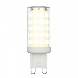 LED-JCD-9W/4000K/G9/CL GLZ09TR Лампа светодиодная, прозрачная. Белый свет (4000К). ТМ Uniel. RSP