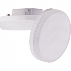 Ecola GX53   LED Premium 10,0W Tablet 220V 6000K матовое стекло (композит) 27x75