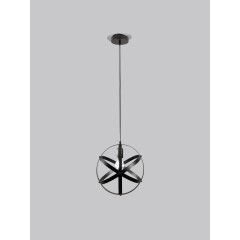 Светильник SPF-4339 BLACK/ЧЕРНЫЙ D300/H1200/1/E27/60W без лампы TURNAR SPF22-03 (1/10).OTB