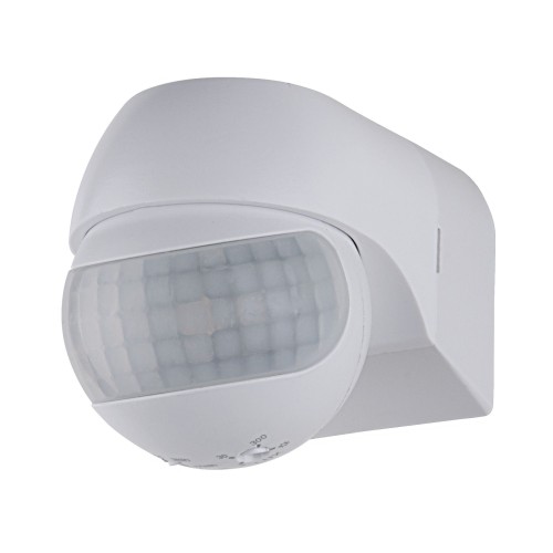 ELST Датчик SNS-M-10 12m 1,8-2,5m 800W IP44 180 / датчик движения / Белый ELST Датчик SNS-M-10 12m 1,8-2,5m 800W IP44 180 / датчик движения / Белый