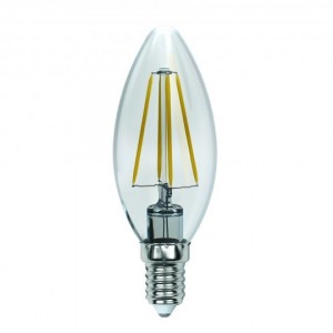 LED-C35-13W/4000K/E14/CL PLS02WH Лампа светодиодная. Форма "свеча", прозрачная. Серия Sky. RSP