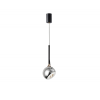 07529-1A,02 Подвес Тимо хром d12 h165 Led 8W (4000K) с лифтом