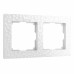 WERKEL W0022401/ Рамка на 2 поста (белый)