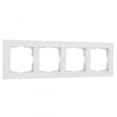 WERKEL W0042401/ Рамка на 4 поста (белый)