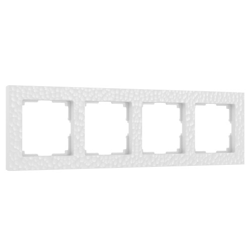 WERKEL W0042401/ Рамка на 4 поста (белый)