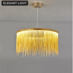 Светильник подвес.SAPFIR SPF-8905 ЗОЛОТО D800*300/H1500/1/LED/96W/3000-6500K 23-01 COVER 23-11