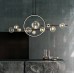 Светильник DZN-65211 ЧЕРНЫЙ ` D1450/H1800/10+1/G9+LED/.W/4000K