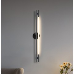 Светильник DZN-5731 ЧЕРНЫЙ D800*70/H150/1/LED/12W/3000K FLEXI