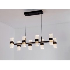 Светильник DZN1-2-66 ЧЕРНЫЙ D950*285/H1000/6/LED/48W/4500K ICE