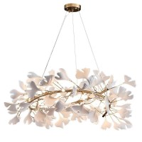 Люстра Ginkgo ring (Золото, 60 cm, металл, керамика, IP20, G9 RSP