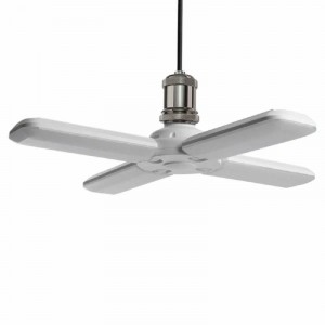 Лампа светодиодная LED 70вт Е27 белый 4 лепестка трансформер LB-654 48773 FERON