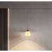 Светильник DZN-65202 ЧЕРНЫЙ + МРАМОР БЕЛЫЙ ` D240/.H1200/1/LED/.W/4500K