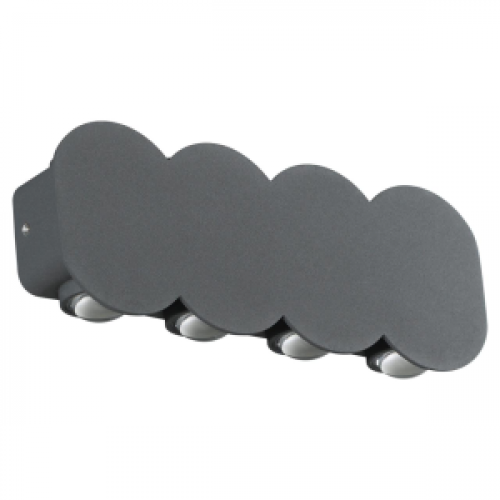 358561 STREET NT21 000 темно-серый Ландшафтный настенный светильник IP54 LED 4000K 8W 85-265V CALLE