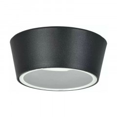 Светильник уличный 5104 потолочный под лампу GX53 IP65 серый IEK LT-UPU0-5104-GX53-1-K03