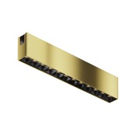 Трековый светильник Points Flarity 3000K 12Вт 40° латунь