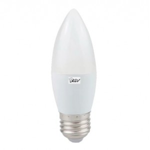 РАСПРОДАЖА Лампа светодиодная RSV-C37-10W-4000K-E27, 160-265V