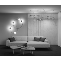 Трековый светильник Plato Flarity 4000K 7Вт 120° платина