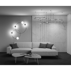 Трековый светильник Plato Flarity 4000K 7Вт 120° платина