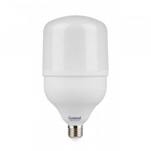 Cветодиодная лампа высокомощная сHPL 40 Вт Холодный свет General GLDEN-HPL-40-230-E27-6500