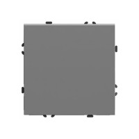 Выключатель 1-клавишный (механизм), STEKKER, 250В, 10А, серия Эмили, RSW10-5103-10,  платиново-серый