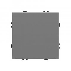 Выключатель 1-клавишный (механизм), STEKKER, 250В, 10А, серия Эмили, RSW10-5103-10,  платиново-серый