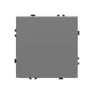 Выключатель 1-клавишный (механизм), STEKKER, 250В, 10А, серия Эмили, RSW10-5103-10,  платиново-серый