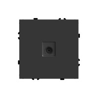 Розетка телевизионная 1-местная (механизм), STEKKER, 75 Ом, 5-862МГц, серия Эмили, RST00-5108-05