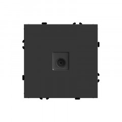 Розетка телевизионная 1-местная (механизм), STEKKER, 75 Ом, 5-862МГц, серия Эмили, RST00-5108-05