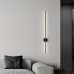 Настенный светильник Minimal 05.1 (Черный, D10x80 cm, 3000K, Металл, 16W 4327 RSP