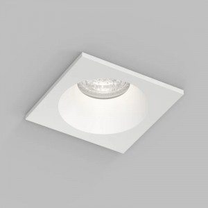 DK2131-WH Встраиваемый влагозащищённый светильник COVE, IP44, до 15 Вт LED, GU10, алюминий, белый