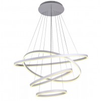 Светильник SP.9042 серебро D200+400+600+800/H1200/4/LED/130W 4000-4500K SPF11 (1 из 2шт в коробке)