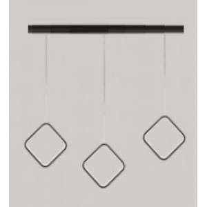 Светильник подвесной SPFD-4542 ЧЕРНЫЙ D550*50/H1500/3/LED/36W 3000-6500K RIIM