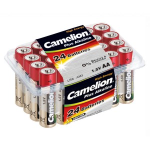 Батарейка Camelion 1.5V, LR6, AA (блок 24шт)