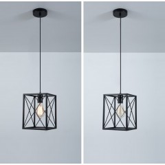 Светильник DZN-9126 ЧЕРНЫЙ D190*290/H1200/1/E27/60W CELL